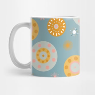 Circles Dots and Stars Mug